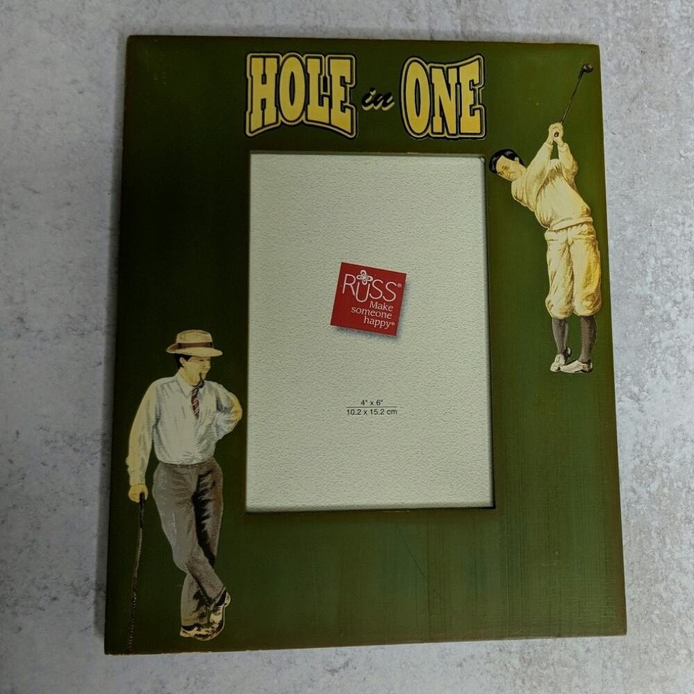 Russ Golfing Picture Frame - Size O/S - GUC